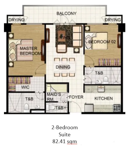 https://www.manilacondohub-smdc.com/images/properties/field/unit-layouts/12 -T2 FIELD - 2BR Suite (+82.41sqm).webp